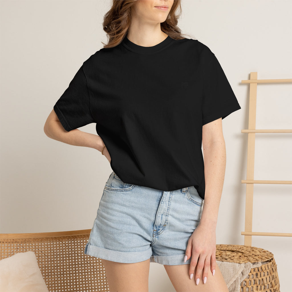 Peace In Progress T-shirt | PIP Chest Print, Minimal Typography Tee