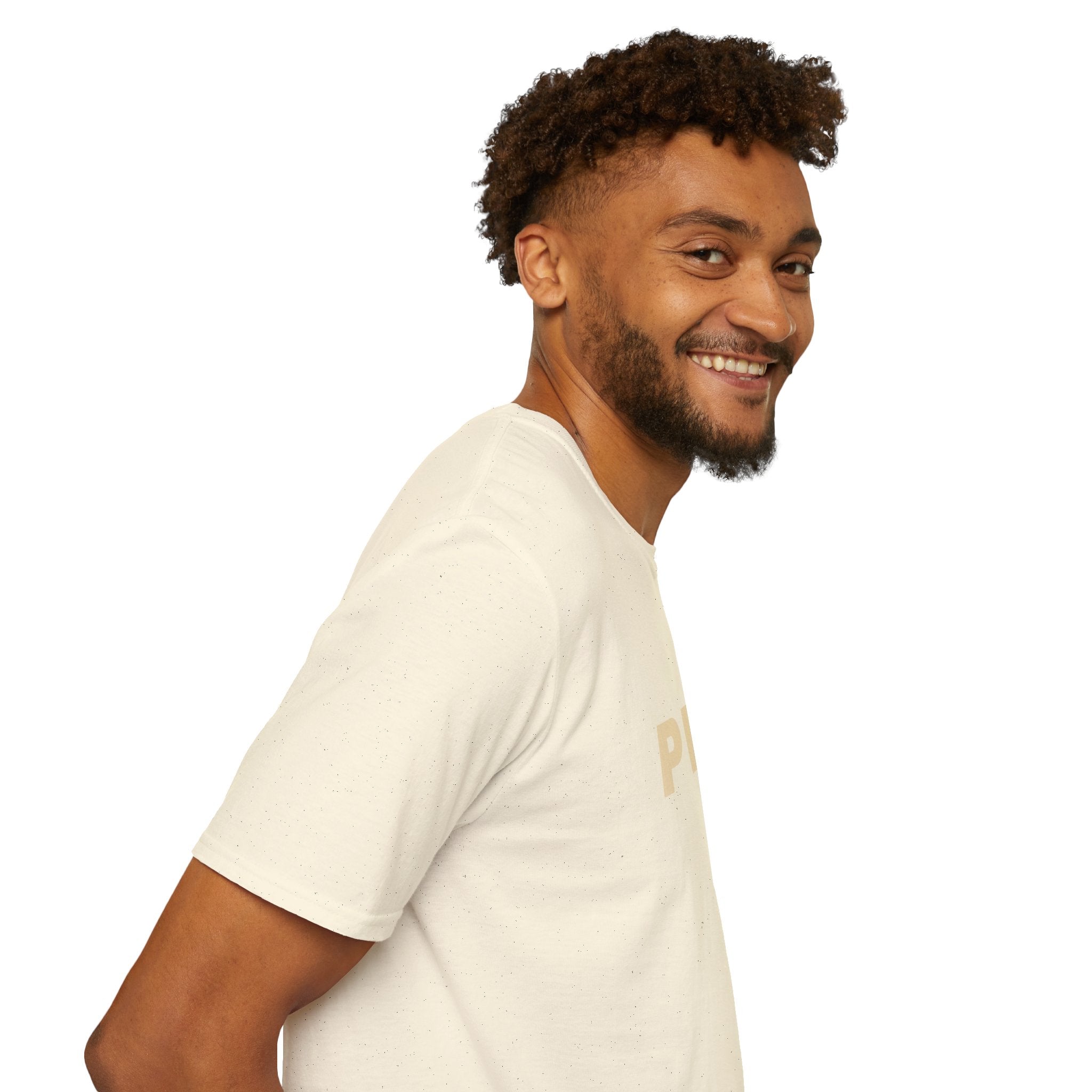 PIP Minimalist Text T‑Shirt — Simple Bold Lettering Tee