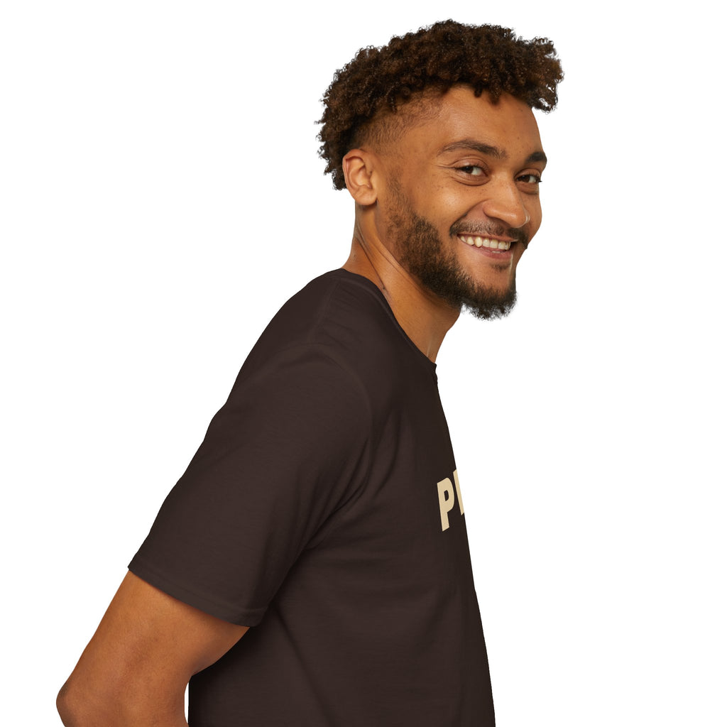 PIP Minimalist Text T‑Shirt — Simple Bold Lettering Tee