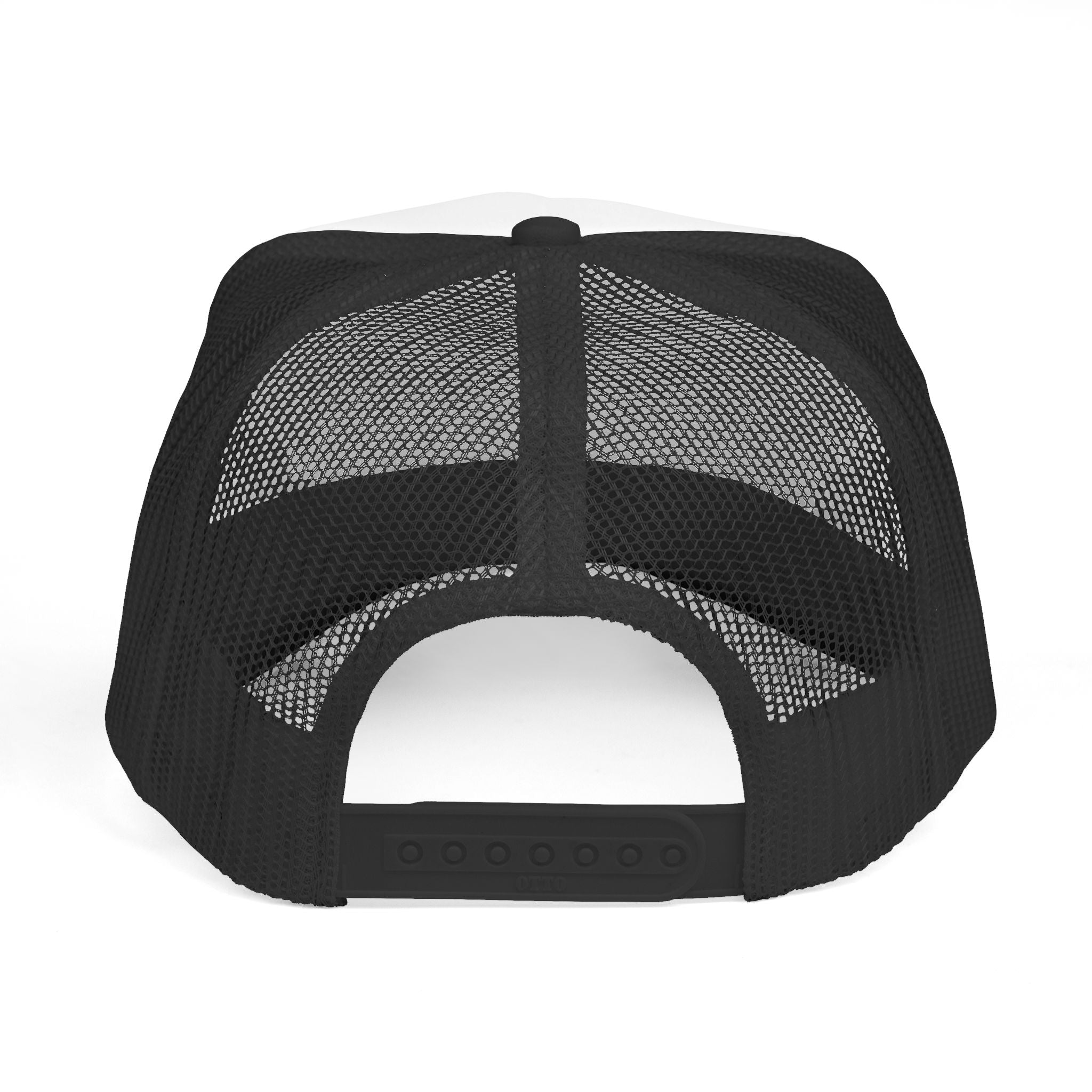 Peace In Progress Trucker Hat — Casual Mesh Cap with Positive Message