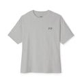 Peace In Progress Tee — Minimalist White Boxy T-Shirt with 'PIP' Chest Logo